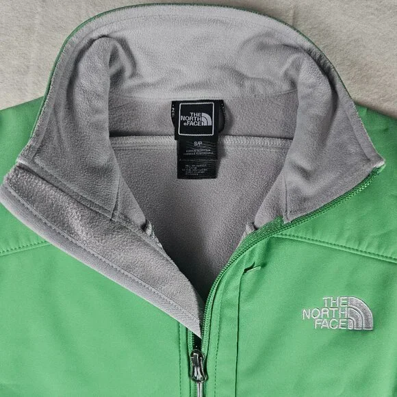 The North Face Apex Women's Full Zip Green Jacket - Size Small - Picture 4 of 7